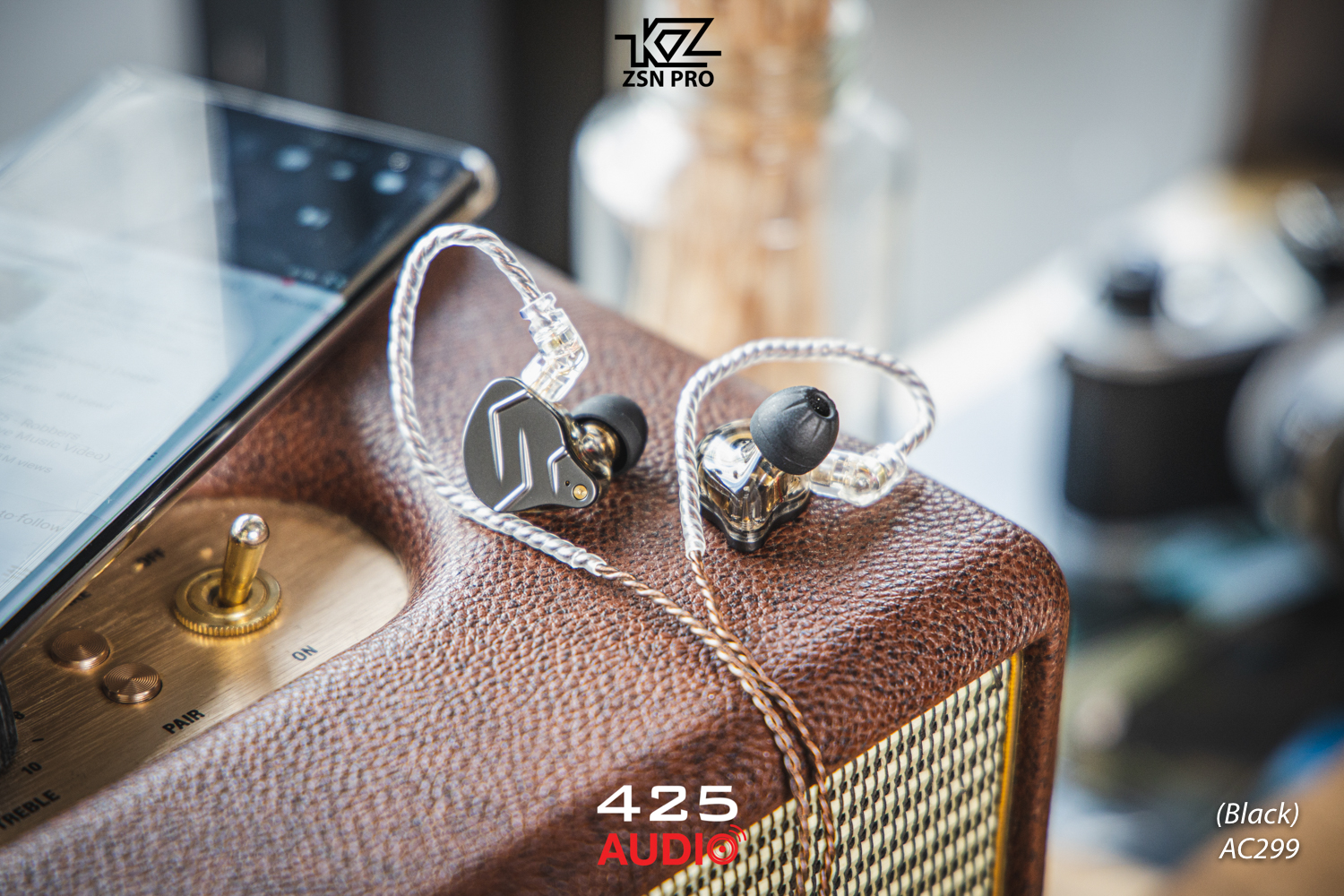 KZ,ZSN Pro,อินเอียร์,หูฟังมีสาย,Dynamic,Balanced Armature,มีไมโครโฟน,เบสหนัก,ราคาถูก