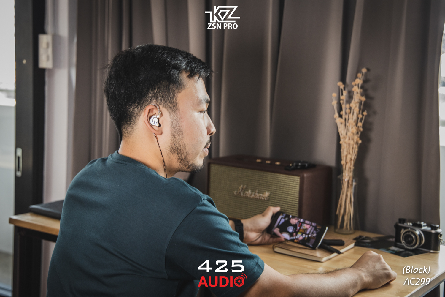 KZ,ZSN Pro,อินเอียร์,หูฟังมีสาย,Dynamic,Balanced Armature,มีไมโครโฟน,เบสหนัก,ราคาถูก