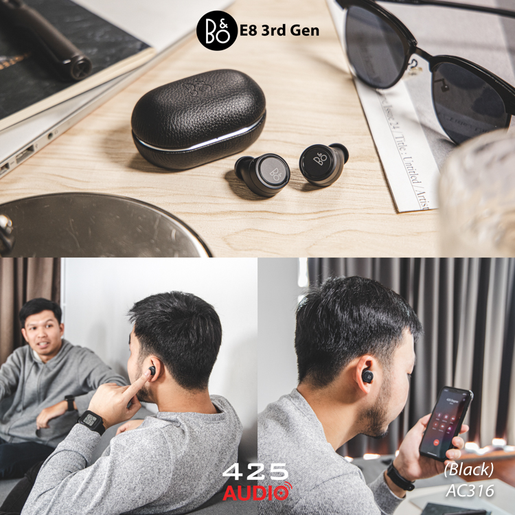 B&O E8 3rd Gen,B&O E8 Gen 3,B&O E8,B&O,หูฟัง True Wireless,หูฟังไร้สาย,Bluetooth 5.1,aptX