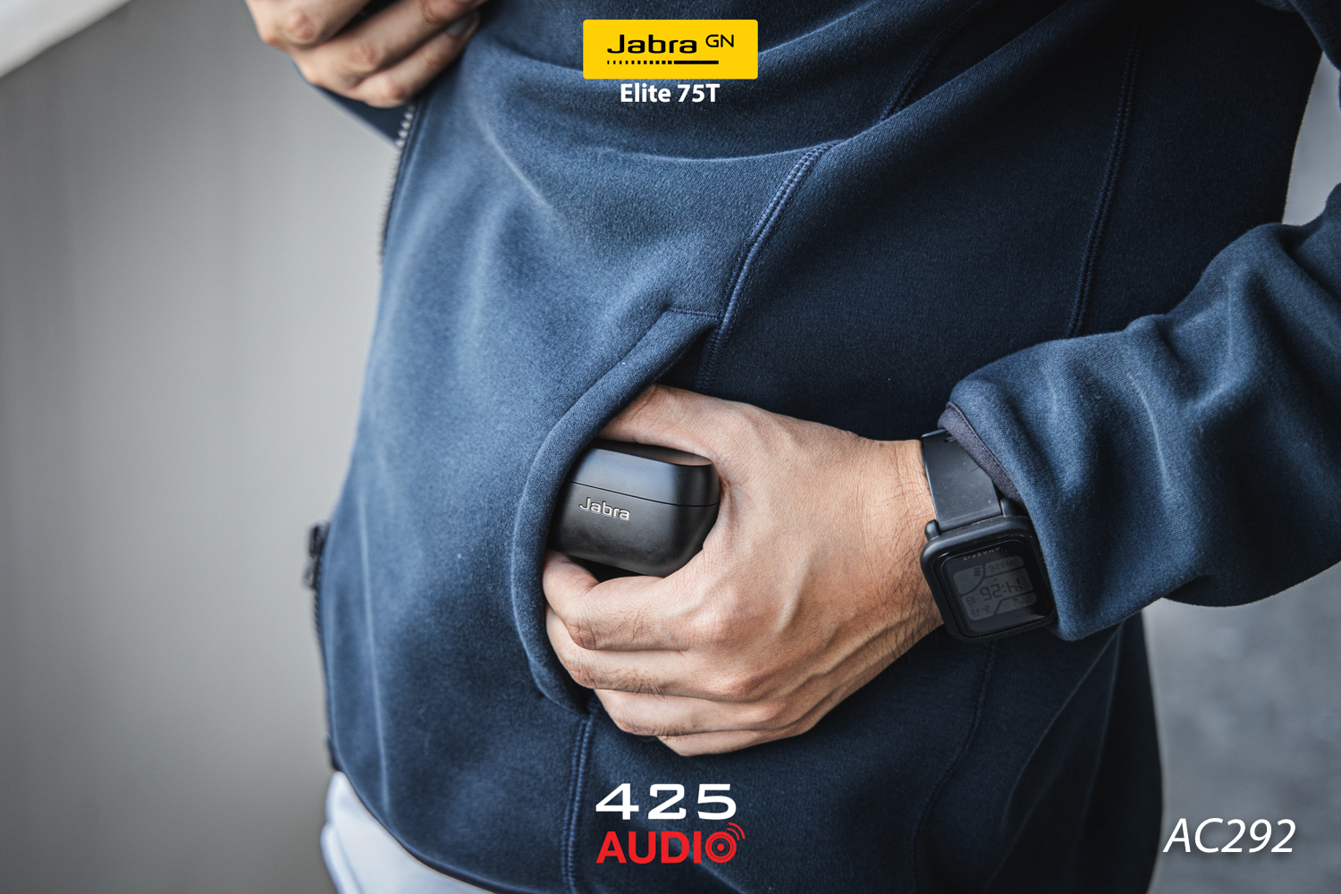 Jabra Elite 75T,Jabra,Elite 75T,True Wireless,หูฟังไร้สาย,หูฟังคุยโทรศัพท์,หูฟังบลูทูธ,หูฟังเสียงดี