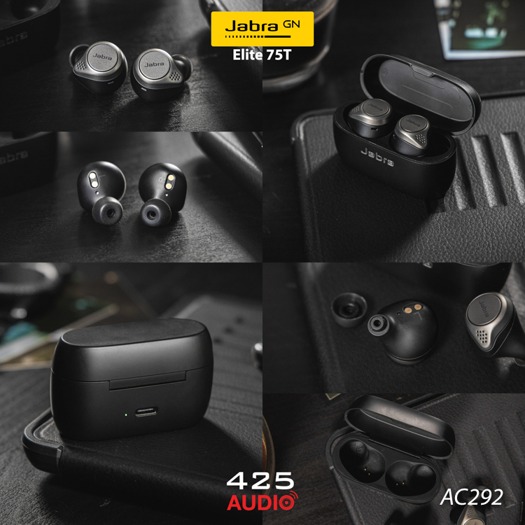 Jabra Elite 75T,Jabra,Elite 75T,True Wireless,หูฟังไร้สาย,หูฟังคุยโทรศัพท์,หูฟังบลูทูธ,หูฟังเสียงดี