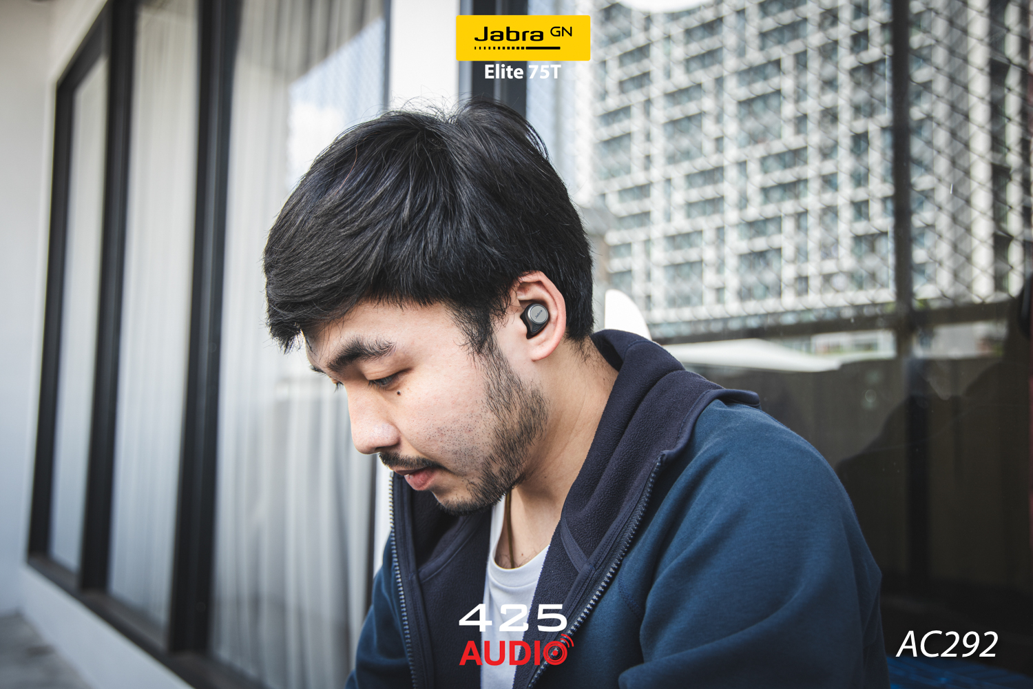 Jabra Elite 75T,Jabra,Elite 75T,True Wireless,หูฟังไร้สาย,หูฟังคุยโทรศัพท์,หูฟังบลูทูธ,หูฟังเสียงดี