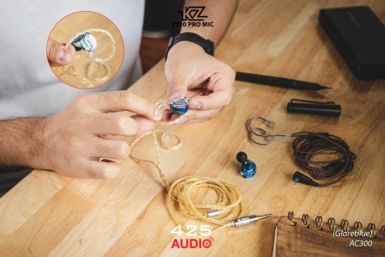 KZ-ZS10 Pro,kz zs10,zs10 pro,kz,kz zs10 pro mic,หูฟัง in-ear,5driver,หูฟังmonitor