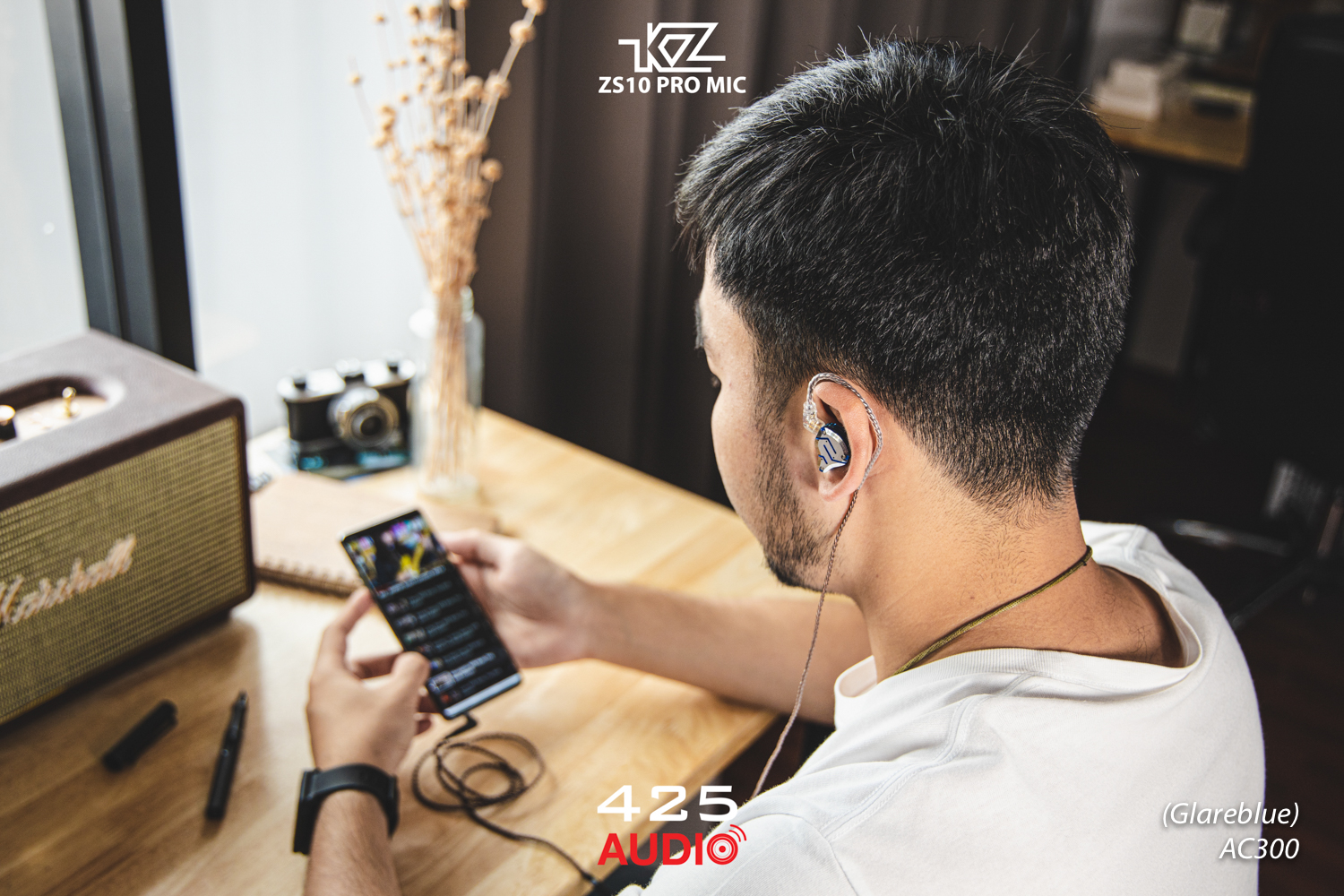 KZ-ZS10 Pro,kz zs10,zs10 pro,kz,kz zs10 pro mic,หูฟัง in-ear,5driver,หูฟังmonitor