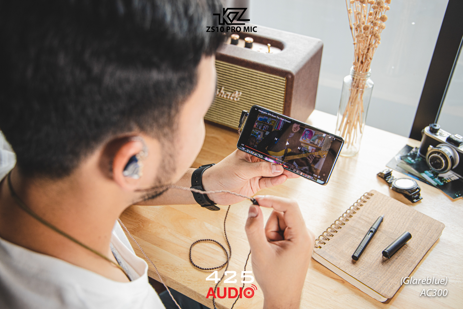 KZ-ZS10 Pro,kz zs10,zs10 pro,kz,kz zs10 pro mic,หูฟัง in-ear,5driver,หูฟังmonitor