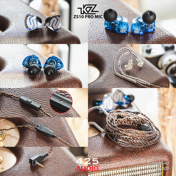 KZ-ZS10 Pro,kz zs10,zs10 pro,kz,kz zs10 pro mic,หูฟัง in-ear,5driver,หูฟังmonitor