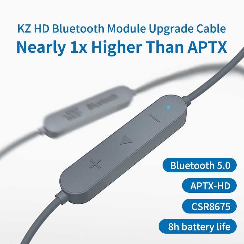 KZ Bluetooth Extra aptX HD,b-pin,สาย bluetooth wireless,KZ ZST Pro 2019,กันนํ้า IPX5