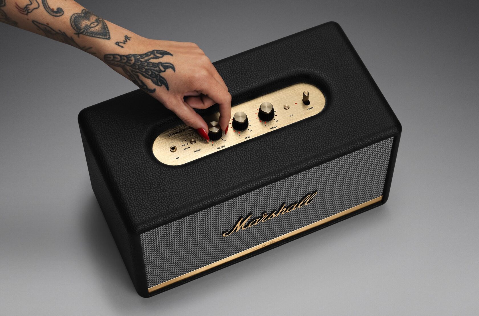 Marshall Stanmore II Bluetooth Speaker,Marshall Stanmore II,Stanmore II,marshall standmore,ลำโพง marshall,ลำโพงบลูทูธ marshall,ลำโพงบลูทูธ,Bluetooth speaker 