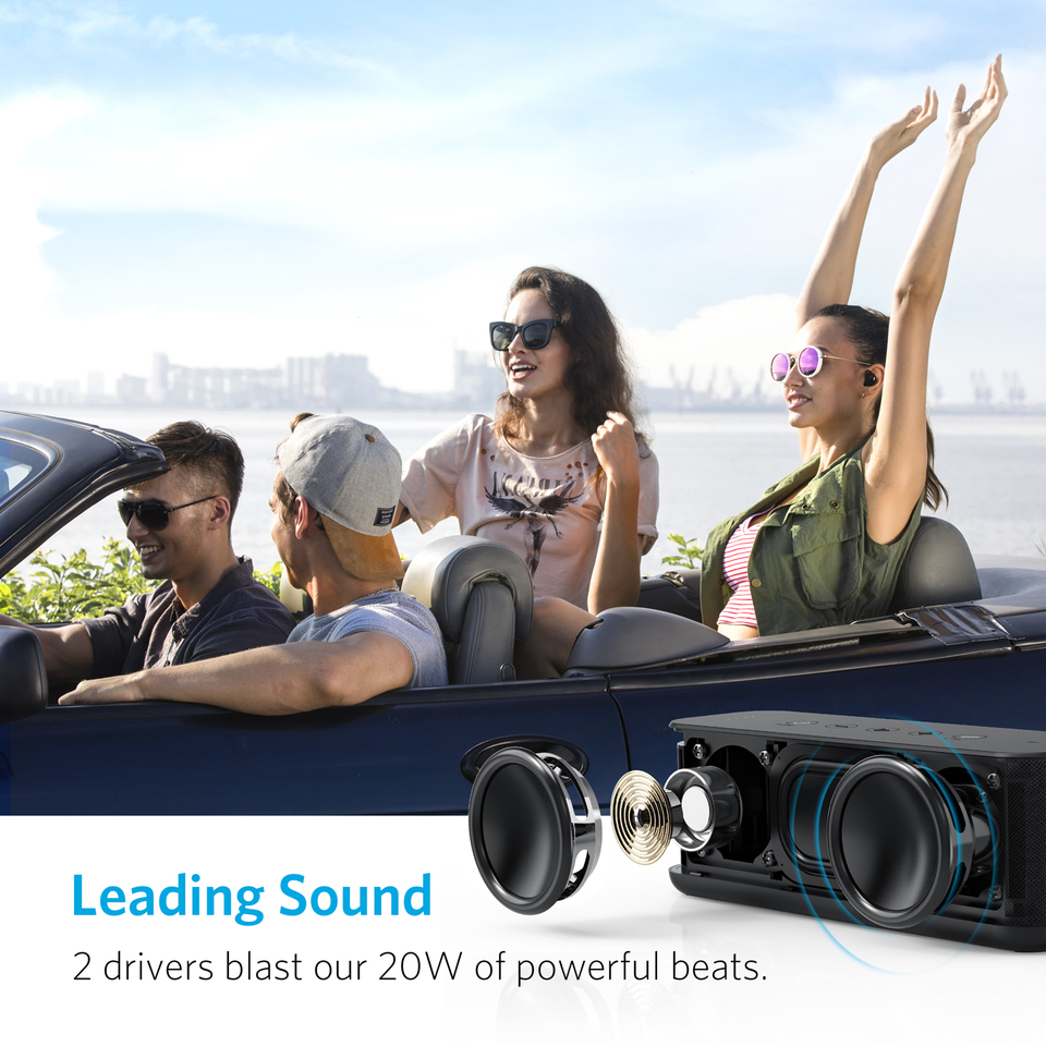 Anker Soundcore Boost,anker soundcore boost,soundcore boost,IPX5,bluetooth speaker,ลำโพงพกพา,ลำโพงกันน้ำ,Bassup