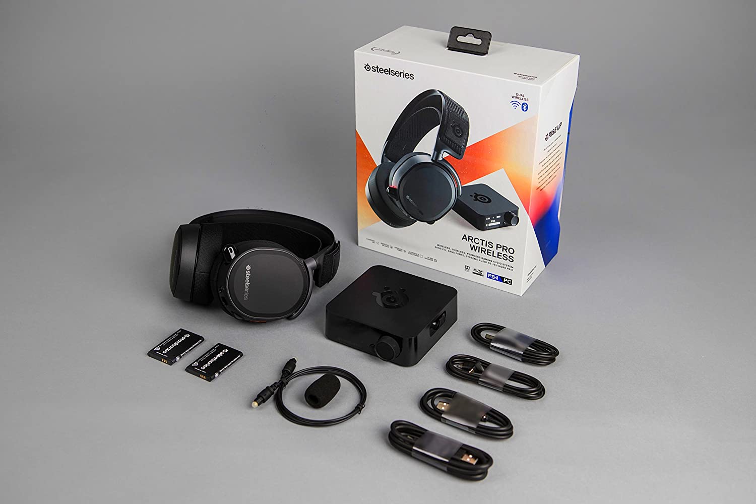 steelseries arctis pro wireless,หูฟังเกมมิ่ง,หูฟังเล่นเกมส์,เบสหนัก,มีไมโครโฟน,หูฟังไร้สาย,bluetooth,PC,Mac,PS4,DTS,เสียงรอบทิศทาง