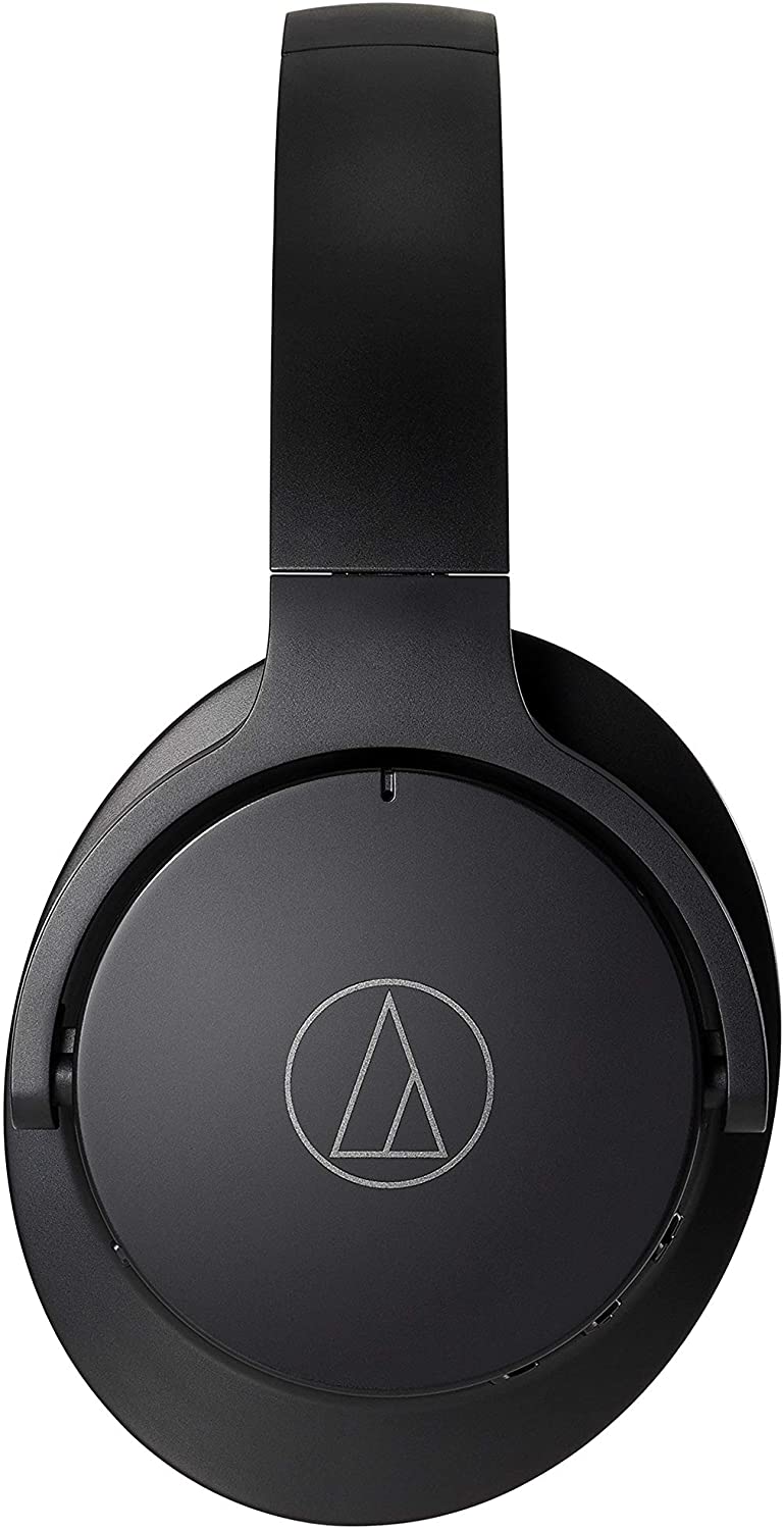 audio technica ath-anc500btbk,anc500,หูฟังครอบหู,หูฟังไร้สาย,ตัดเสียงรบกวน,active noise cancelling,เสียบสาย aux ได้,bluetooth,เสียงดี,เบสหนัก,ไมค์ชัด,คุยโทรศัพท์