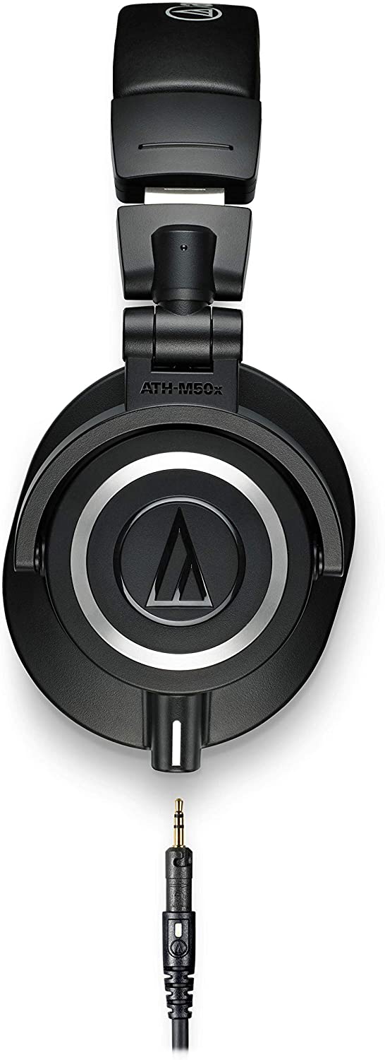 audio technica ath-m50x,หูฟังมอนิเตอร์,หูฟังทำเพลง,หูฟังมิกส์เพลง,studio monitor,มืออาชีพ,ใส่สบาย,เสียงเที่ยงตรง