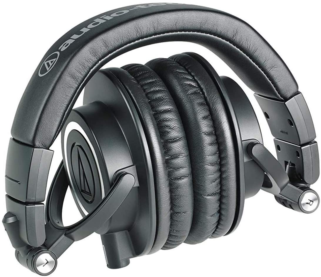 audio technica ath-m50x,หูฟังมอนิเตอร์,หูฟังทำเพลง,หูฟังมิกส์เพลง,studio monitor,มืออาชีพ,ใส่สบาย,เสียงเที่ยงตรง