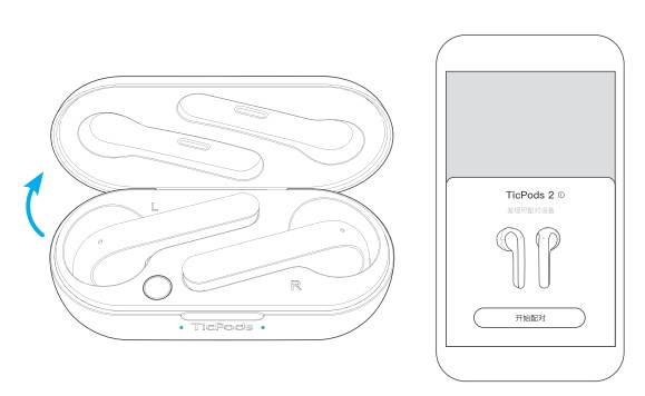 Mobvoi,ticpods 2 pro,หูฟัง true wireless,ทรง earbud,bluetooth 5.0,สั่งการด้วยเสียง,กันนํ้า,IPX4,aptX,ใส่สบาย,เสียงดี