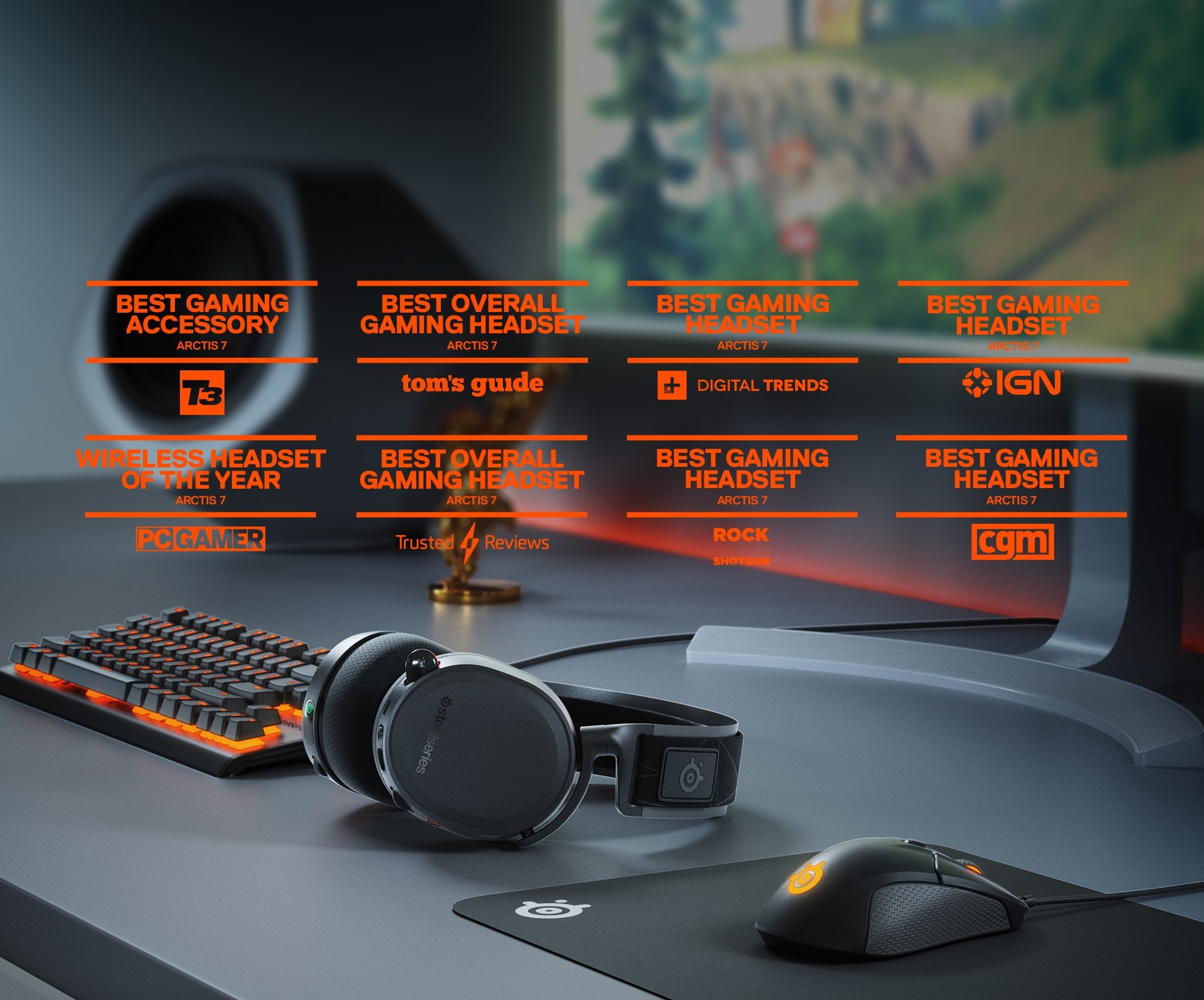 SteelSeries Arctis 7,arctis 7,steelseries headphone,headphone gaming,gaming,หูฟังเล่นเกม,gaming wireless headphone,wireless headphone