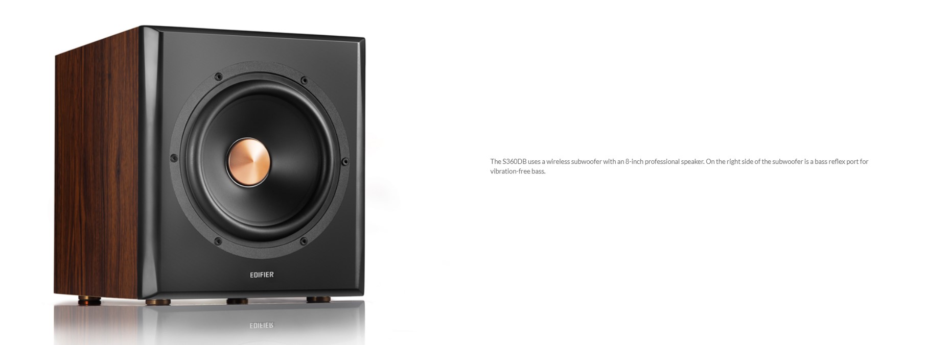 edifier s360db,planar tweeter,subwoofer,2.1 speaker,bluetooth,aptX,ลำโพงตั้งโต๊ะ,ลำโพงคอม,ลำโพงบ้าน,เบสหนัก,เสียงดี,ลำโพงดูหนัง,ลำโพงฟังเพลง,ลำโพงเล่นเกมส์