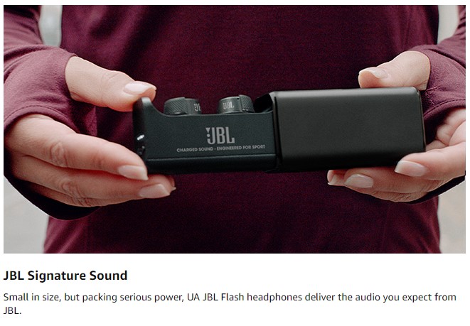 jbl under armour,jbl under armour flash,true wireless,ipx7,หูฟังไร้สายฯ,หูฟังออกกำลังกาย,ิambient sound,เบสหนัก