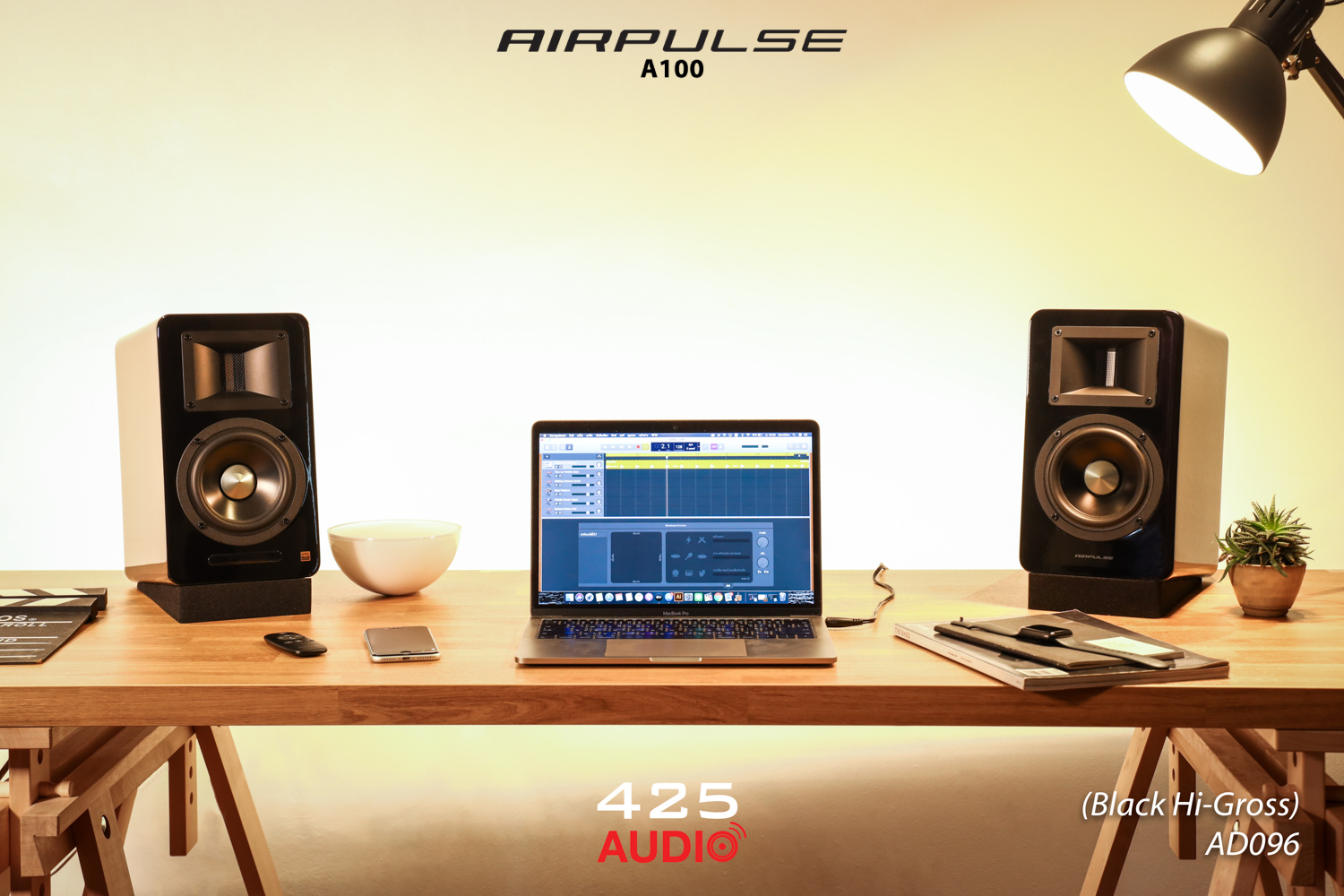 Airpulse A100,ลำโพงคอม,ลำโพงบ้าน,AUX,bluetooth,aptx,ribbon driver,เสียงดี,active speaker,คุ้มค่า,Hi-Fi,ลำโพง bookshelf,ลำโพง USB,ลำโพง stereo 