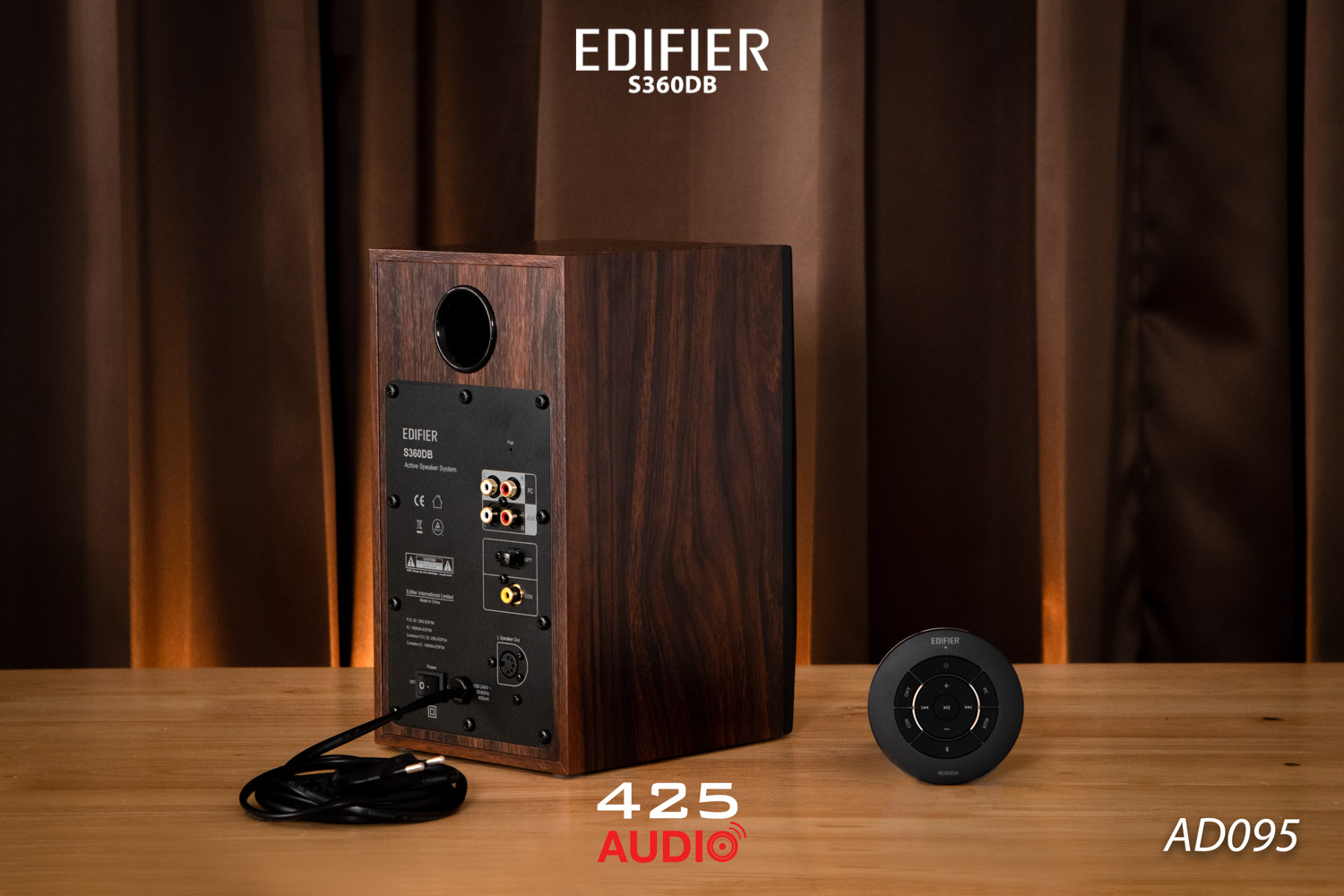 edifier s360db,planar tweeter,subwoofer,2.1 speaker,bluetooth,aptX,ลำโพงตั้งโต๊ะ,ลำโพงคอม,ลำโพงบ้าน,เบสหนัก,เสียงดี,ลำโพงดูหนัง,ลำโพงฟังเพลง,ลำโพงเล่นเกมส์