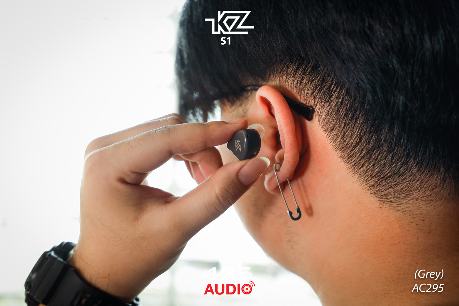 kz,s1,หูฟังไร้สาย,bluetooth,5.0,true wireless,ดีเลย์น้อย,เสียงดี,ดูหนังได้