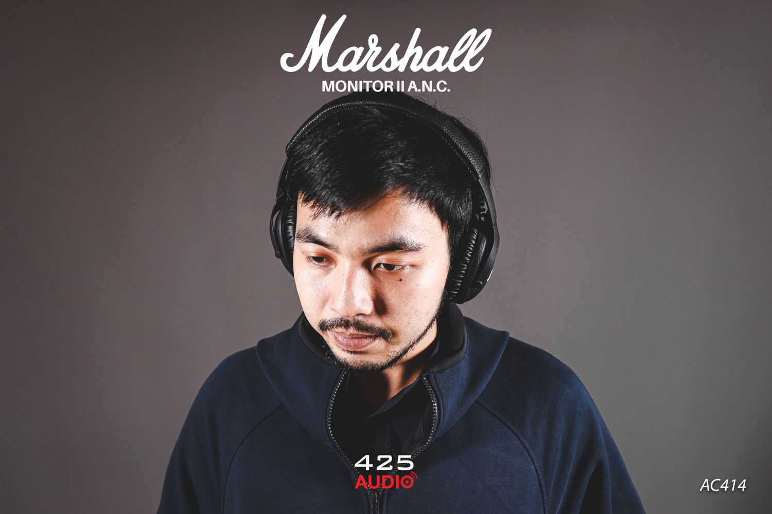 marshall,marshall monitor II,active noise cancelling,หูฟังไร้สาย,ครอบหู,โหมดดูดเสียง,bluetooth 5.0,ฟังเพลง,ดูหนัง,กระเป๋าแคนวาส,wireless headphone