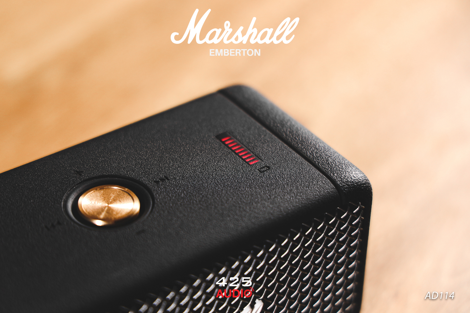 Marshall EMBERTON,emberton,marshall emberton,ลำโพง marshall,Bluetooth Speaker,ลำโพงกันน้ำ,ลำโพงพกพา,ลำโพงบลูทูธ