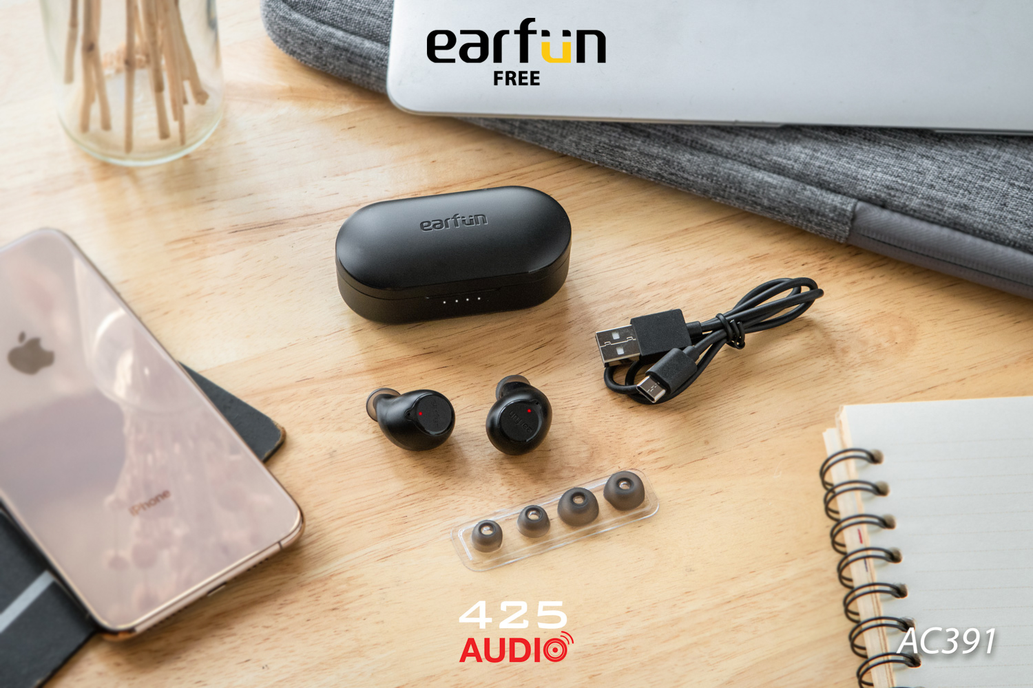 Earfun Free,earfun,true wireless,หูฟังไร้สาย,ipx7,True Wireless IPX7,extreme bass,หูฟังเบสหนัก