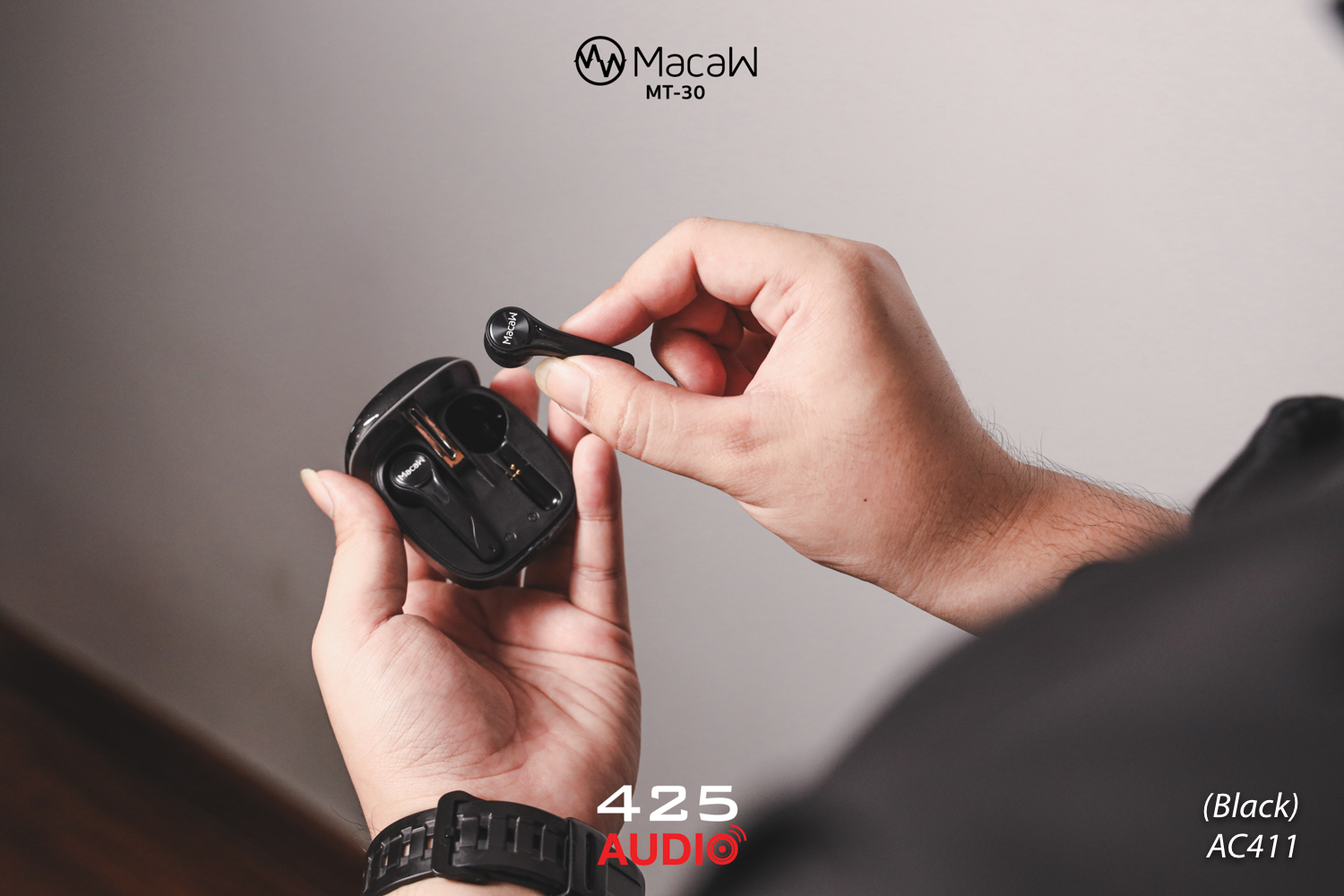 Macaw MT-30,macaw mt-30,macaw truewireless,true wireless,หูฟังไร้สาย,หูฟังบลูทูธ,IPX5,earbuds