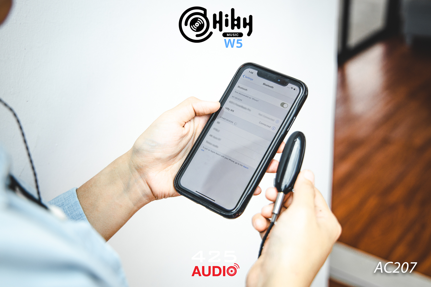 hiby,w5,dac,amp,bluetooth,5.0,uat,192,khz,ip67,3.5,tiny,china,black