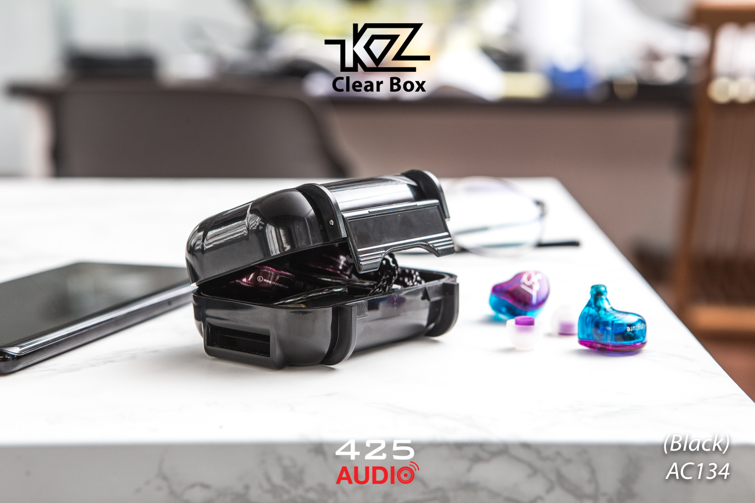 kz,clear,box,headphone,in,ear,monitor,earphone