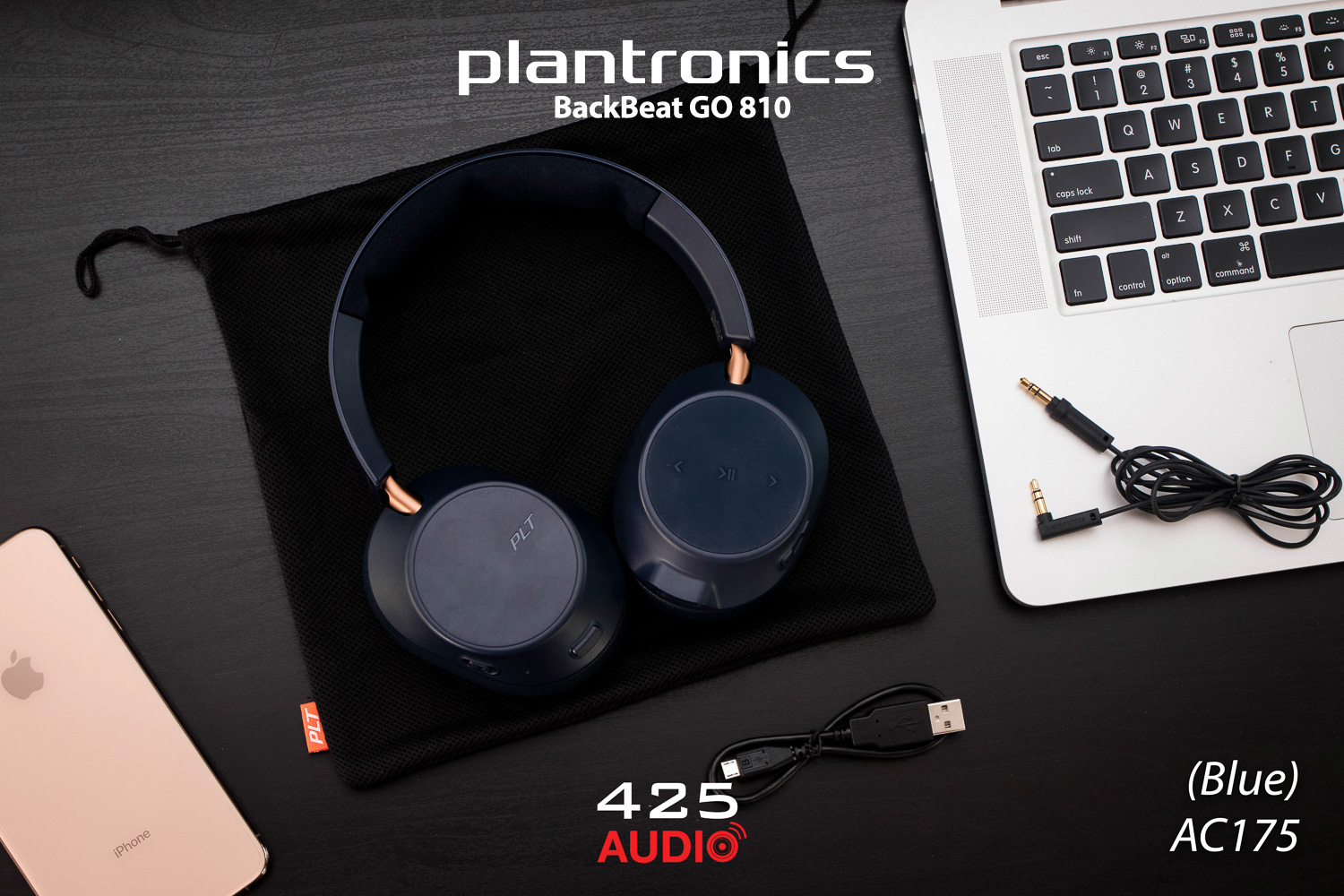 plantronics,backbeat,go,810,wireless,bluetooth,active,noise,cancelling,headphone,travel,music