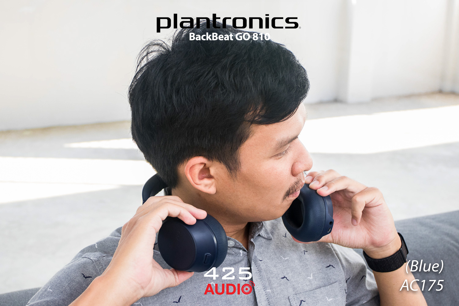 plantronics,backbeat,go,810,wireless,bluetooth,active,noise,cancelling,headphone,travel,music