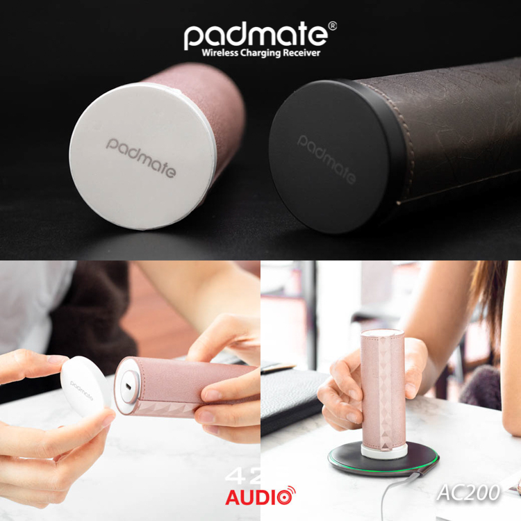 Padmate,wireless,charging,pamu,scroll,accessories,micro,usb,black,white,receiver,chinese,in,ear,battery