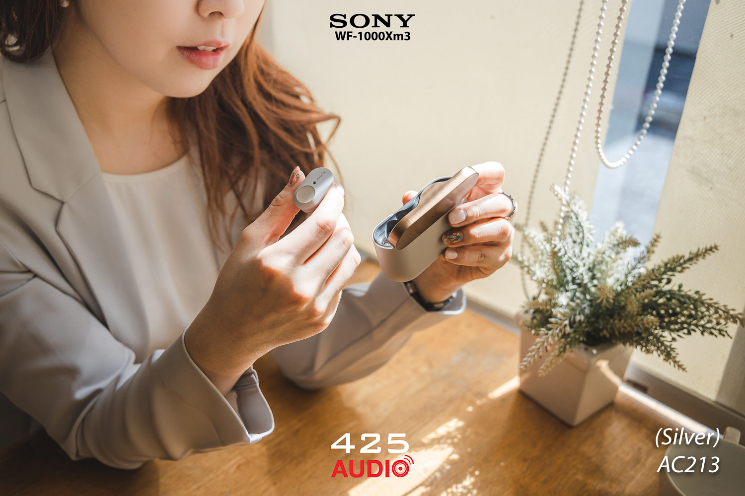 Sony,true,wireless,bluetooth,5.0,noise,cancelling,hi,end,WF-1000xm3,aac,dsee,hx,black,silver